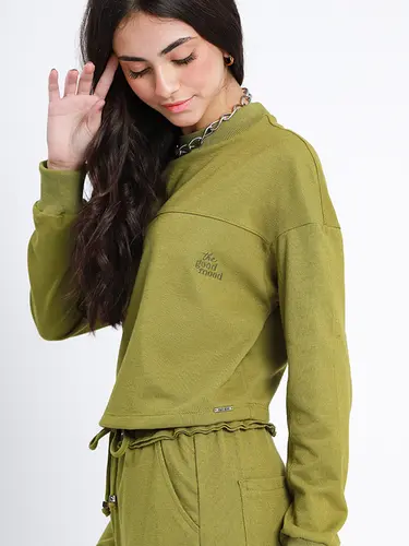 Blusa Tricot Cropped Good Mood