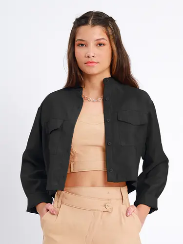 Camisa Cropped Poah Girl