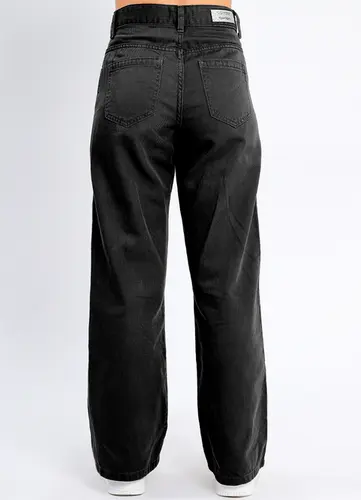 Calça Sarja Wide Leg Color