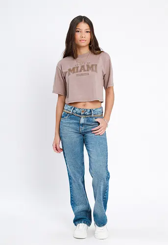 Calça Jeans Reta Poah Stone
