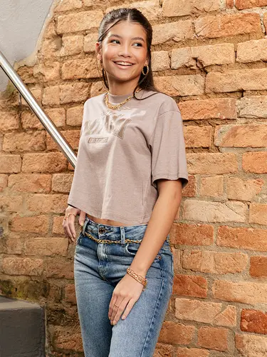 Calça Jeans Reta Poah Stone