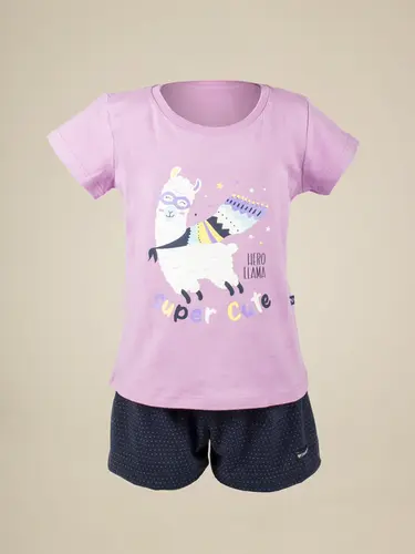 Pijama Blusa e Shots Super Cute