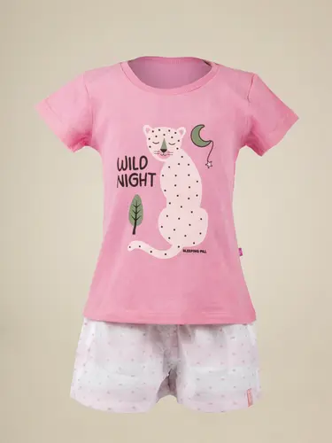 Pijama Blusa e Short Wild Night