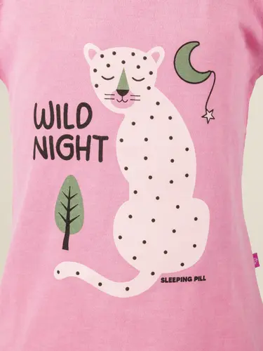 Pijama Blusa e Short Wild Night