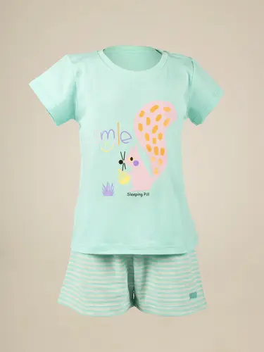 Pijama Blusa e Short Smile