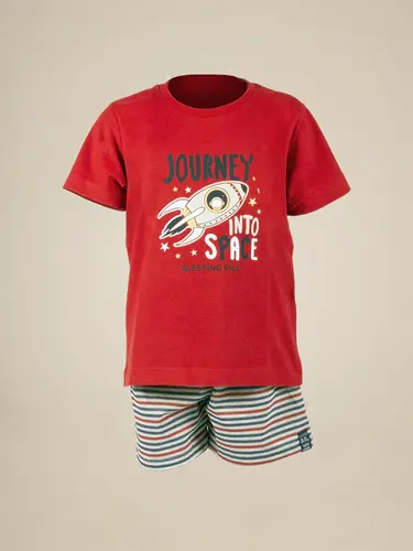 Pijama Camiseta e Bermuda Space