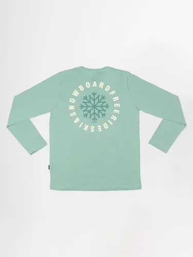 Camiseta Creative Manga Longa Free Ride