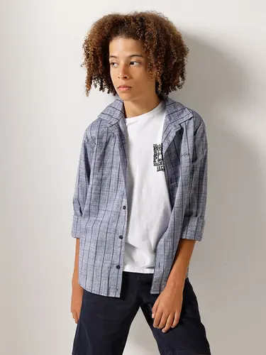 Camisa Tricoline Listras