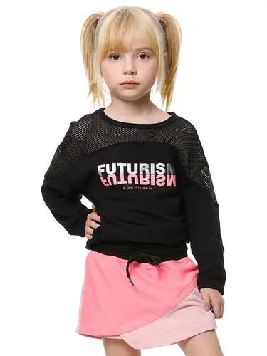 Conjunto Blusa e Shorts Saia Moletinho Future
