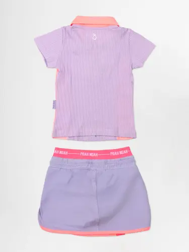 Conjunto Blusa e Shorts Saia Moletinho
