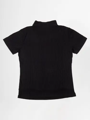 Blusa Canelada Gola Alta
